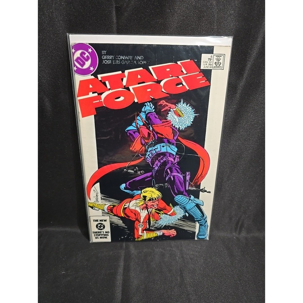 Atari Force 6 DC Comic Book 1984 Dart Hukka Chris Champion Copper Age